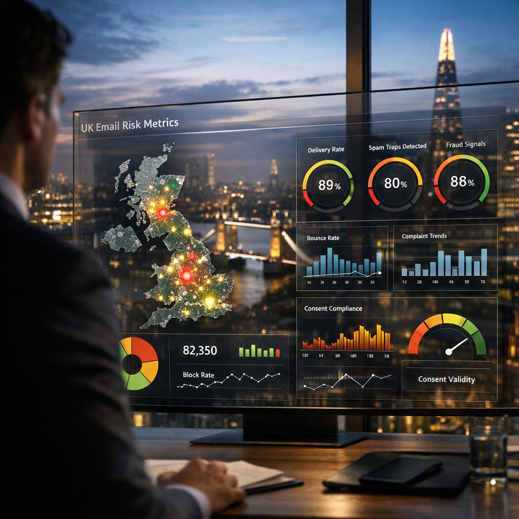 How UK email teams apply treasury risk principles to protect deliverability