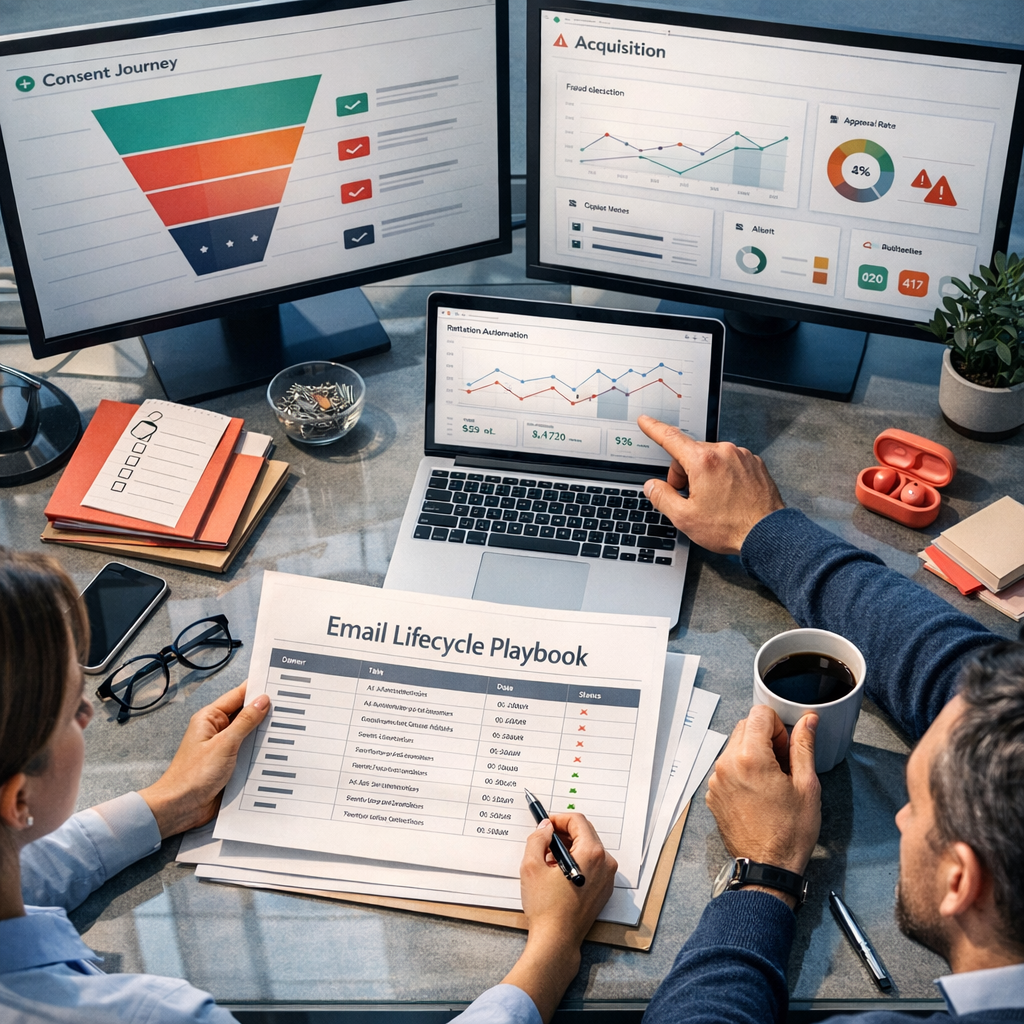 A practical UK email lifecycle plan with owners, dates and acceptance criteria