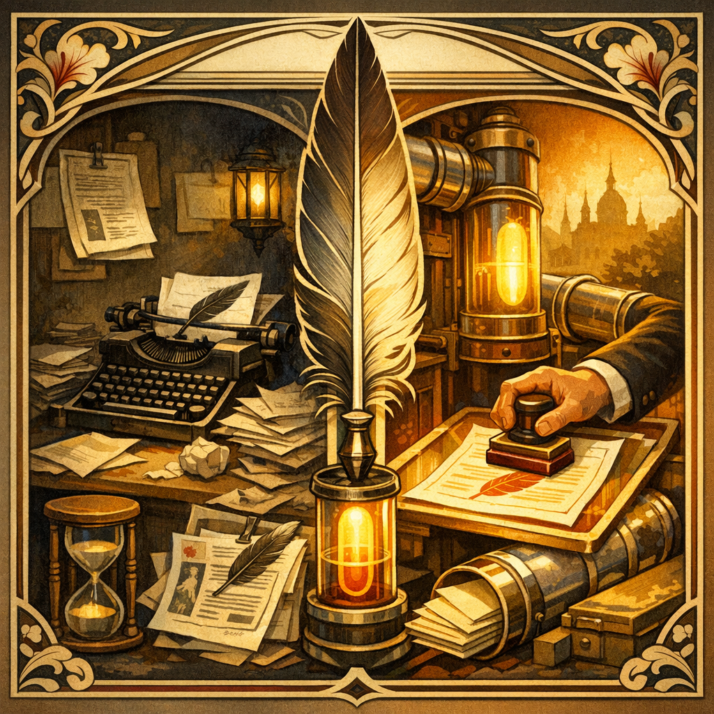 Publishing on weak signals: when a placeholder clue is enough to justify the story