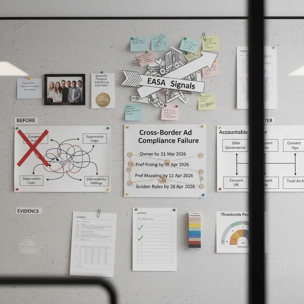 After EASA signals, who owns cross-border ad compliance when customer-data rules and deliverability settings collide