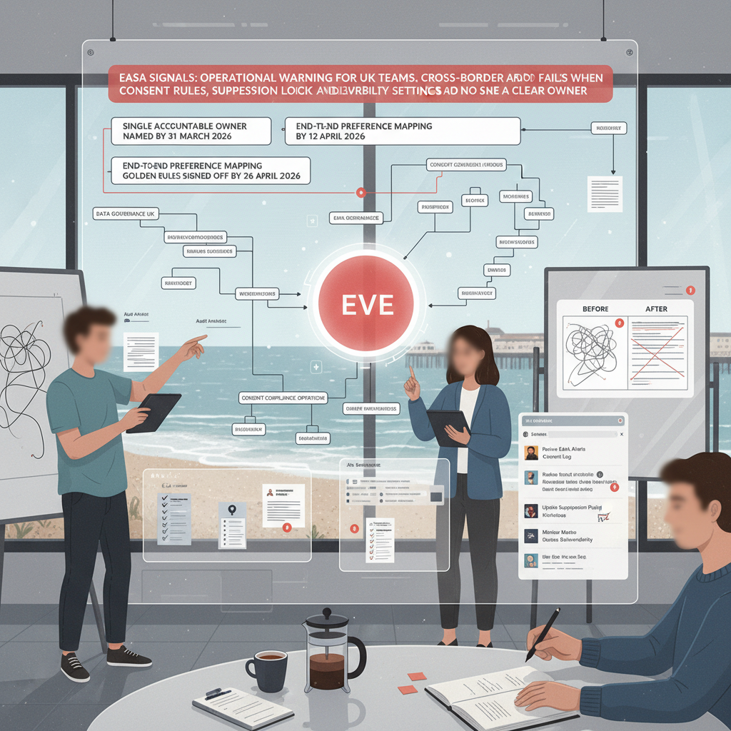 After EASA signals, who owns cross-border ad compliance when customer-data rules and deliverability settings collide?