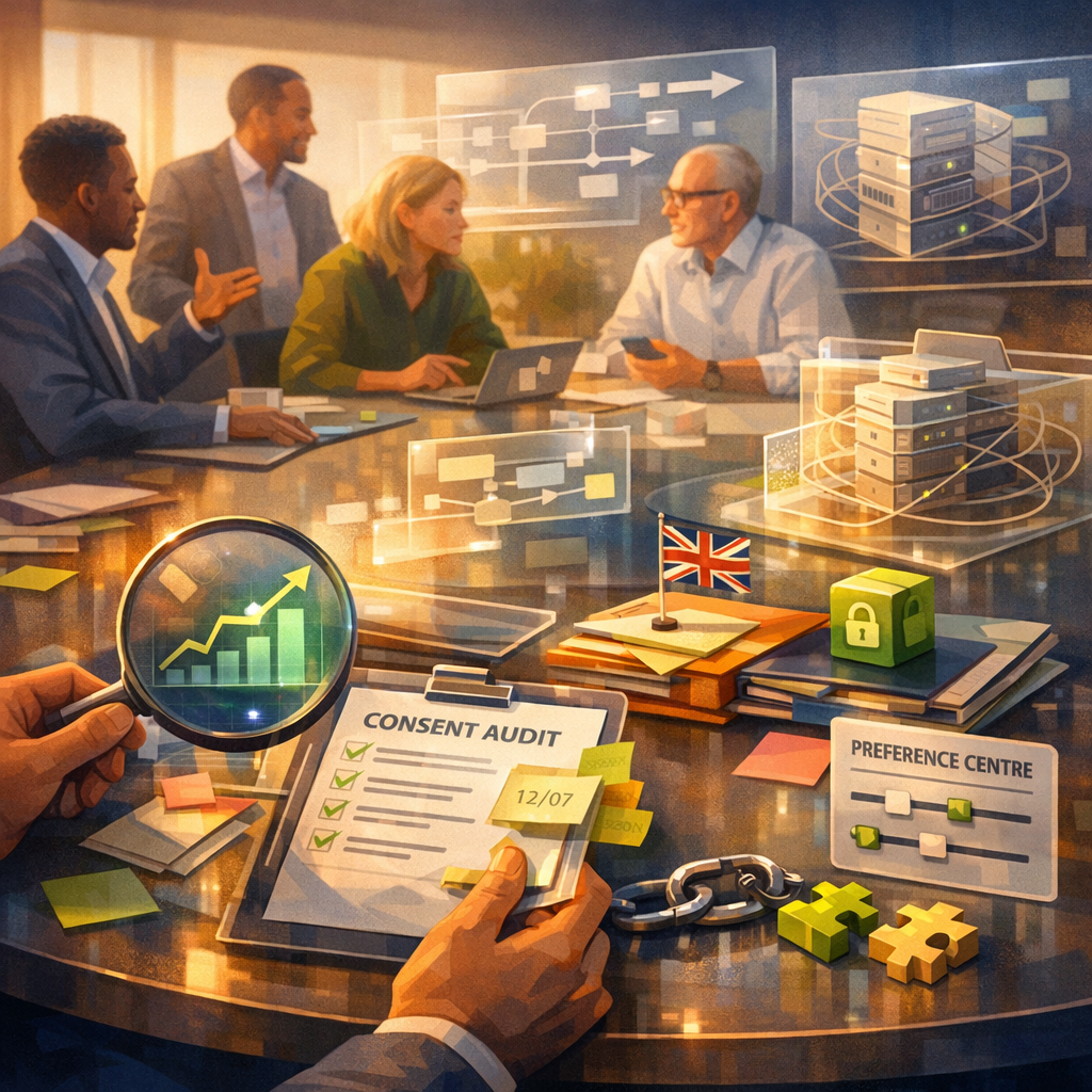 UK marketing consent operations: what rising newsletter link traffic says about proof, preference and audit readiness