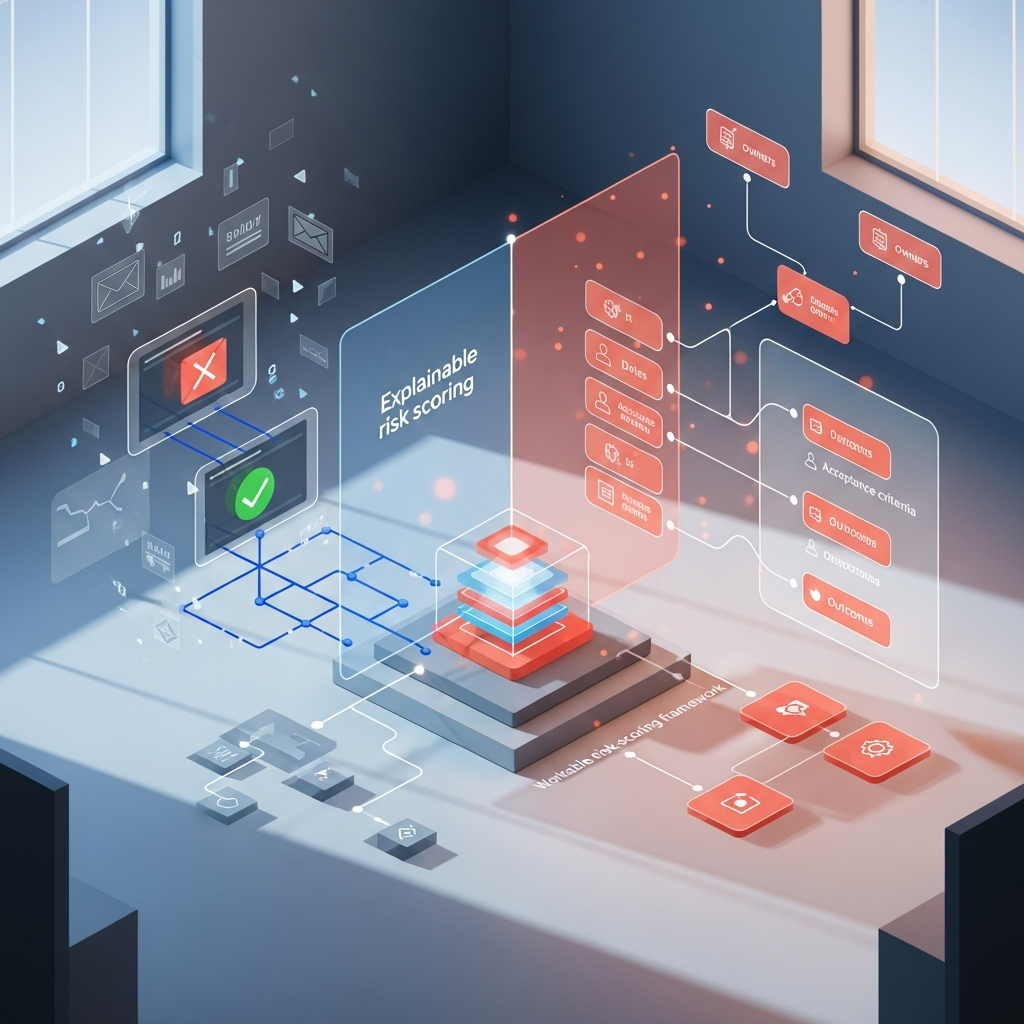 From valid or invalid to explainable risk scoring: a UK framework for acquisition teams under pressure to prove quality