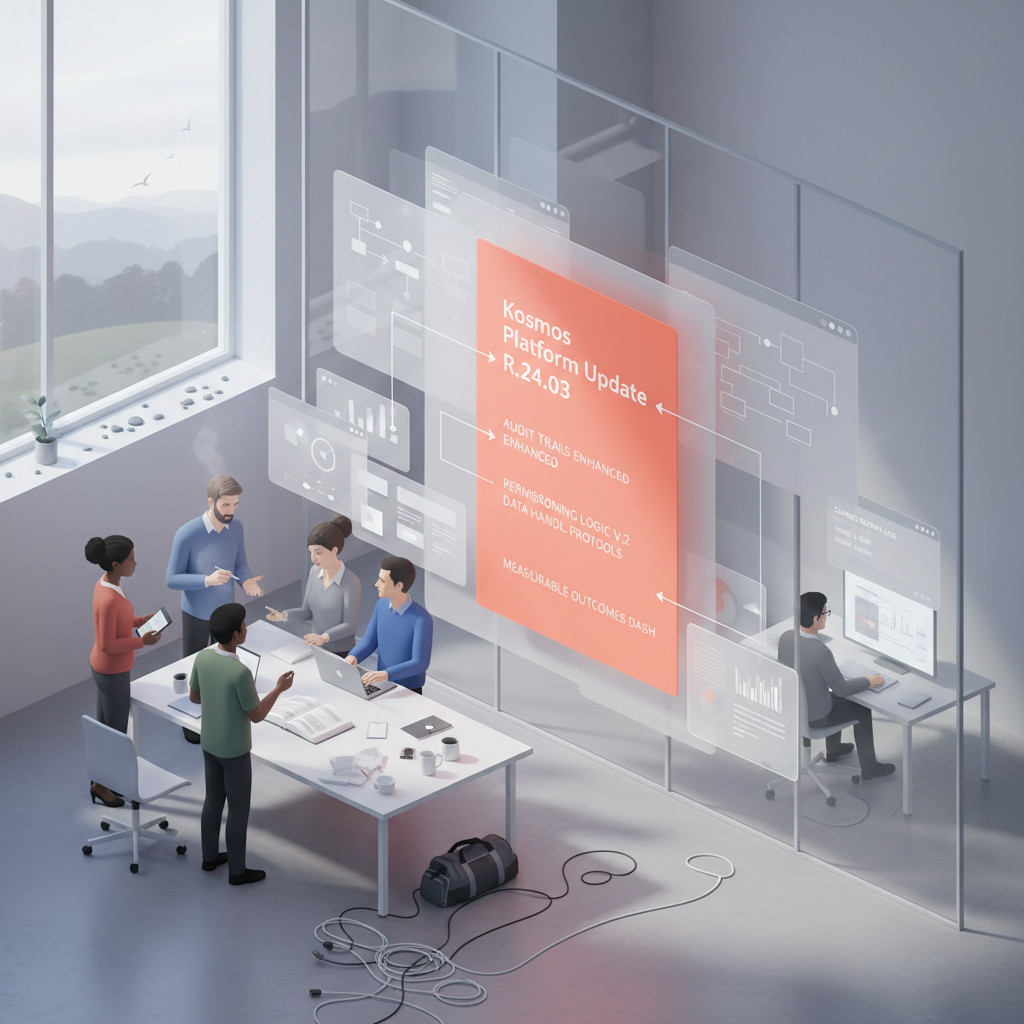 How Kosmos platform updates affect UK financial services automation: a practical review guide