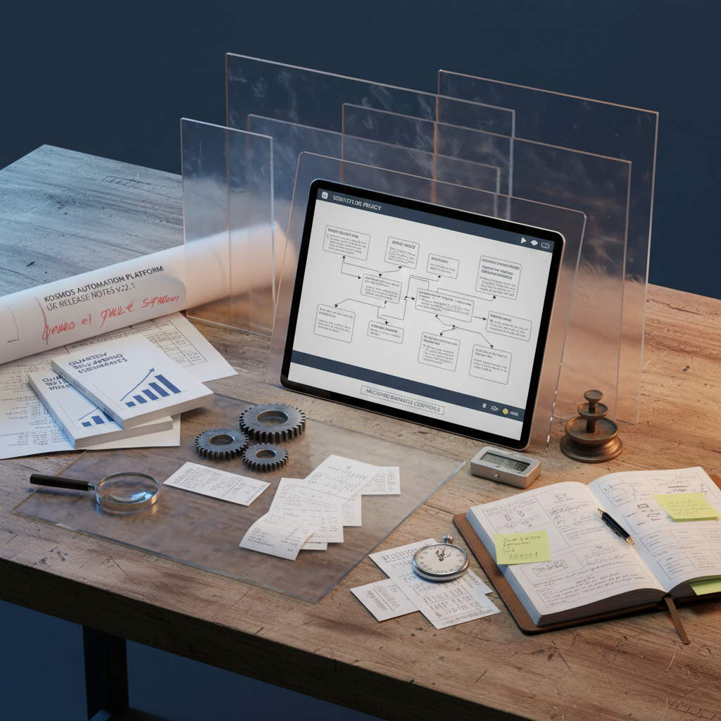 What AWS governance signals mean for Kosmos release design in regulated UK enterprises