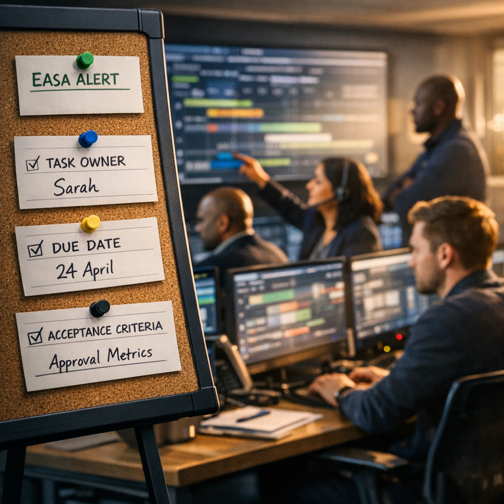 EASA event calendars as a campaign operations trigger for regulated UK sectors