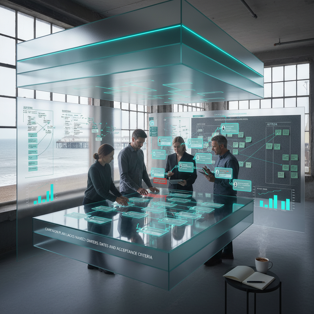 From board-level technology governance to campaign sign-off: a practical workflow for UK teams