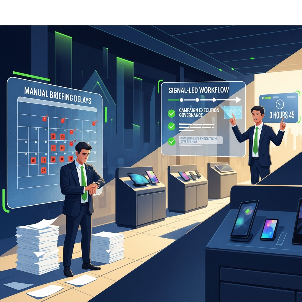 Using trend-source signals to speed campaign briefs without lowering editorial quality