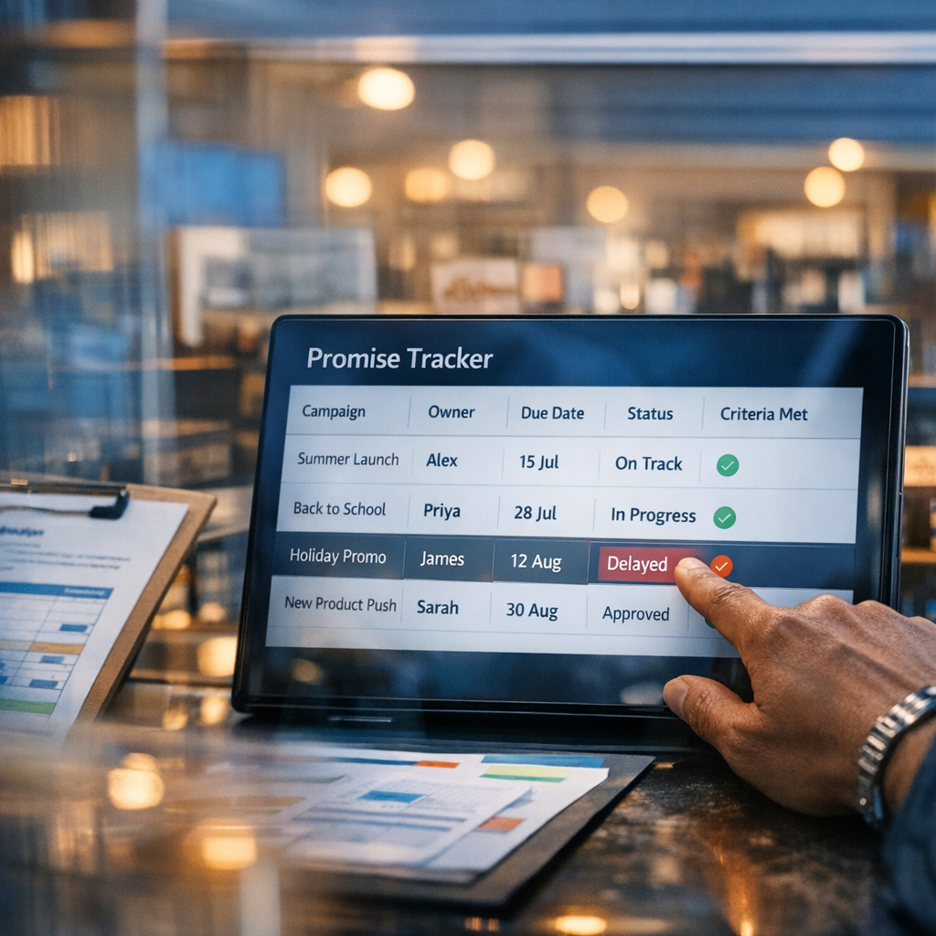 What budget announcements teach campaign planners about timeline, promise tracking and delivery ownership
