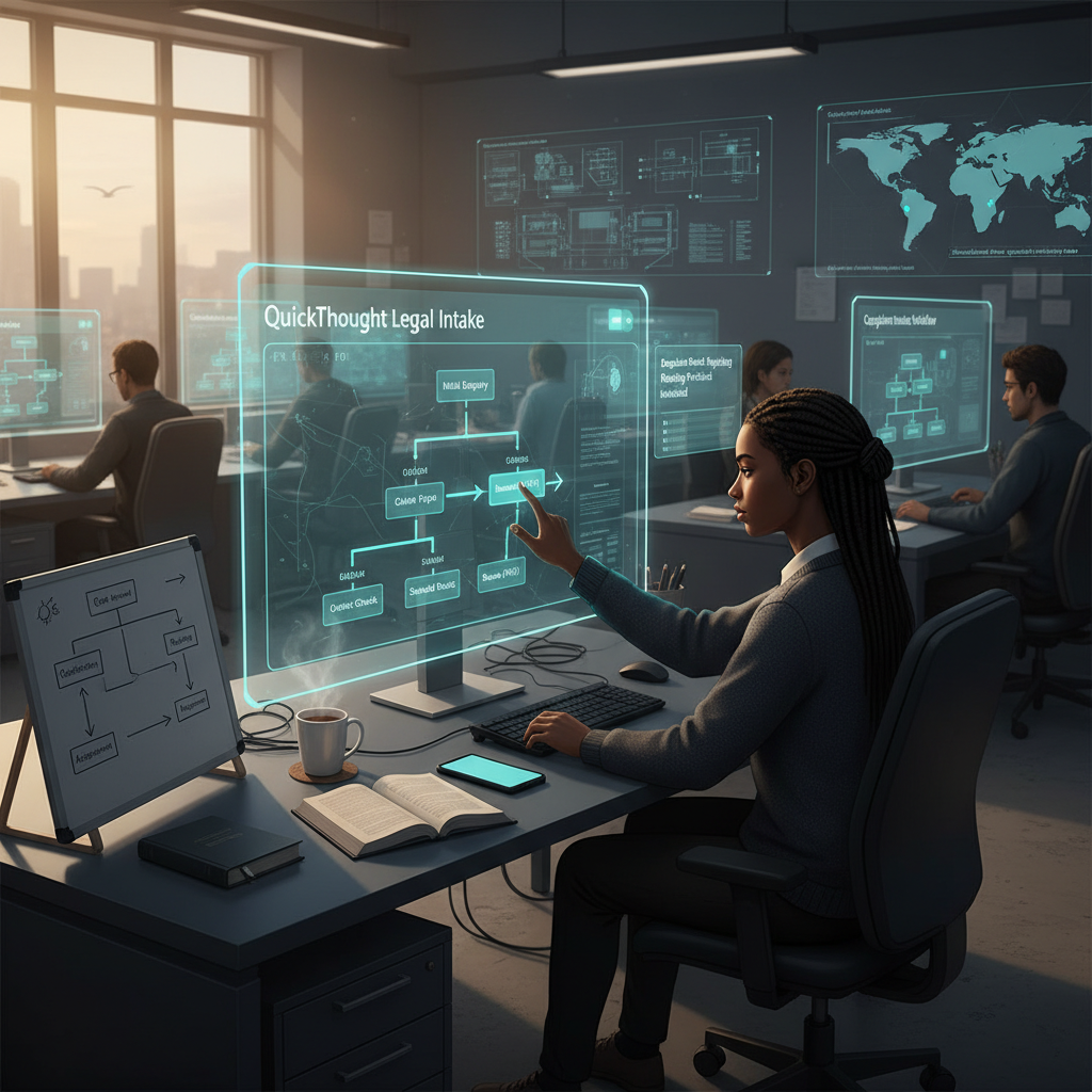 Claims overflow without extra headcount: a QuickThought decision-tree pattern for out-of-hours legal intake