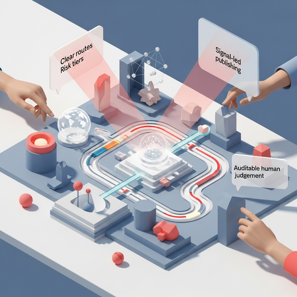 How approval-led publishing can stay fast without becoming careless