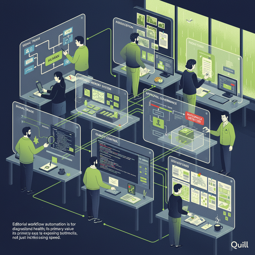 How editorial workflow automation exposes operational bottlenecks in UK content teams