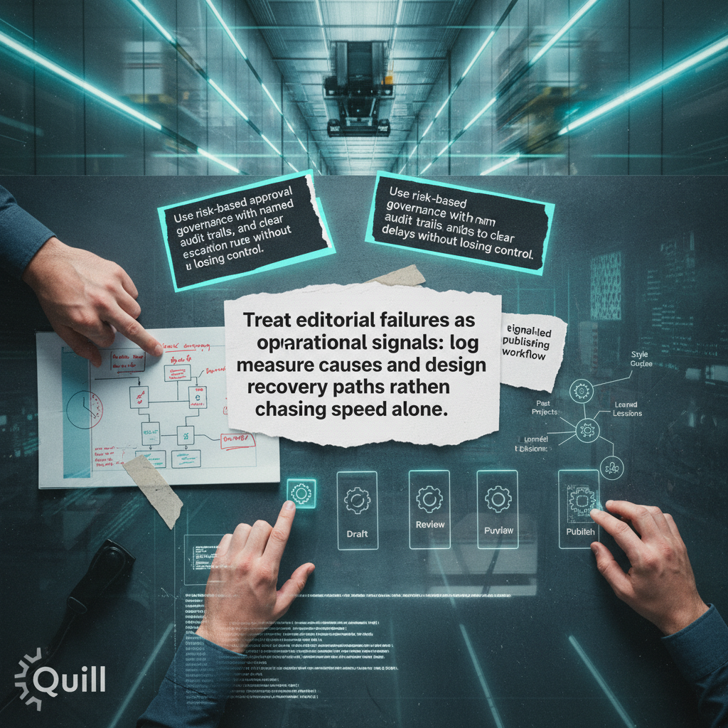 What warehouse automation teaches content ops about failure recovery